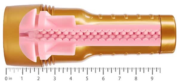Umělá vagína Fleshlight STU - Trenažér na předčasnou ejakulaci - velikost